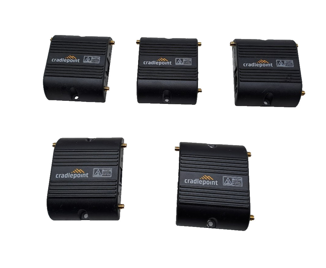 Lot of 5 Cradlepoint IBR200 Series Router S3A749A