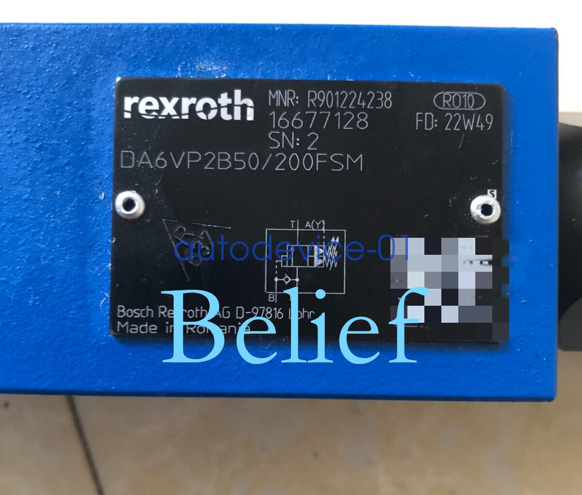 1pc REXROTH R901224238 New hydraulic valve Fast DHL/FedEx
