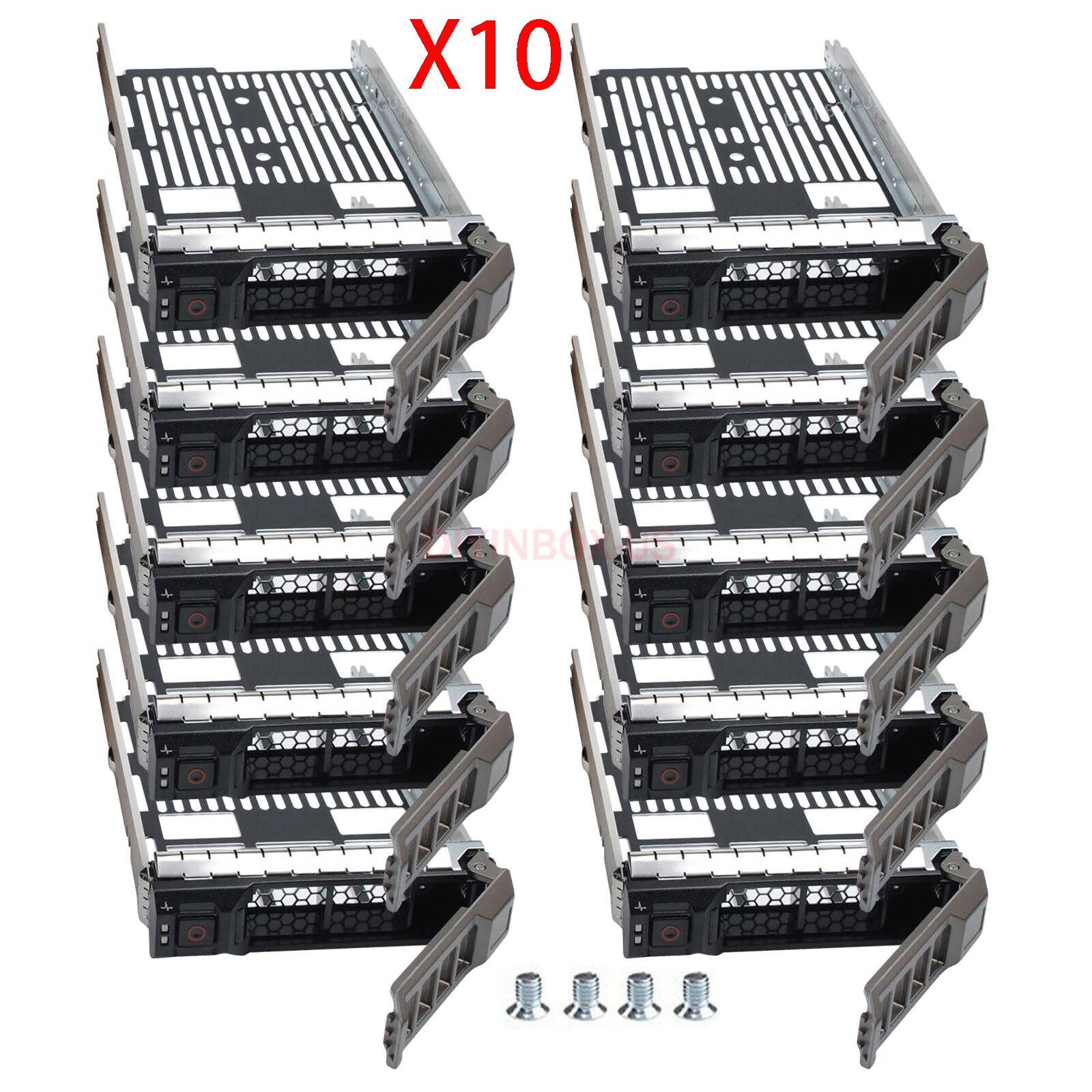 X10 Dell 3.5"LFF SAS Hard Drive Caddy Sled R720 R710 R730 R510 T330 T710 0KG1CH