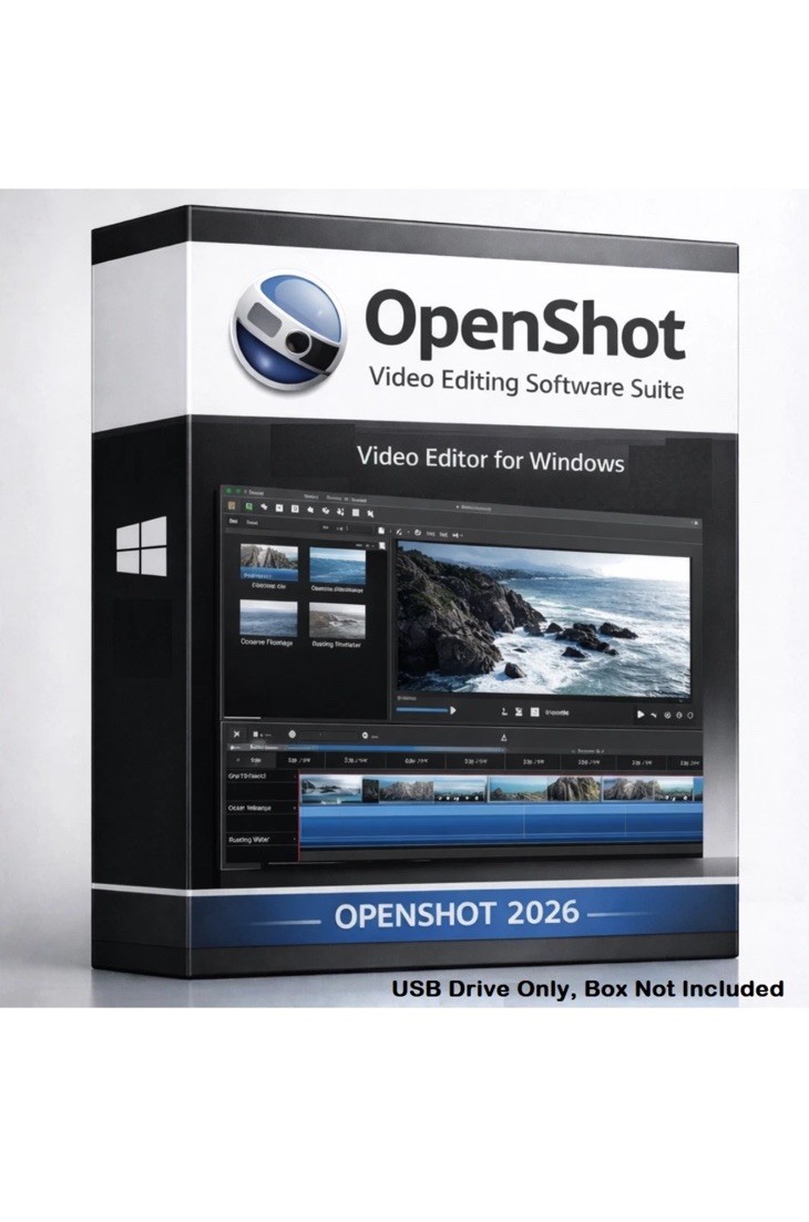 Open Shot Video Editor 2026 | Full Pro Video Editing Software Suite Windows Mac