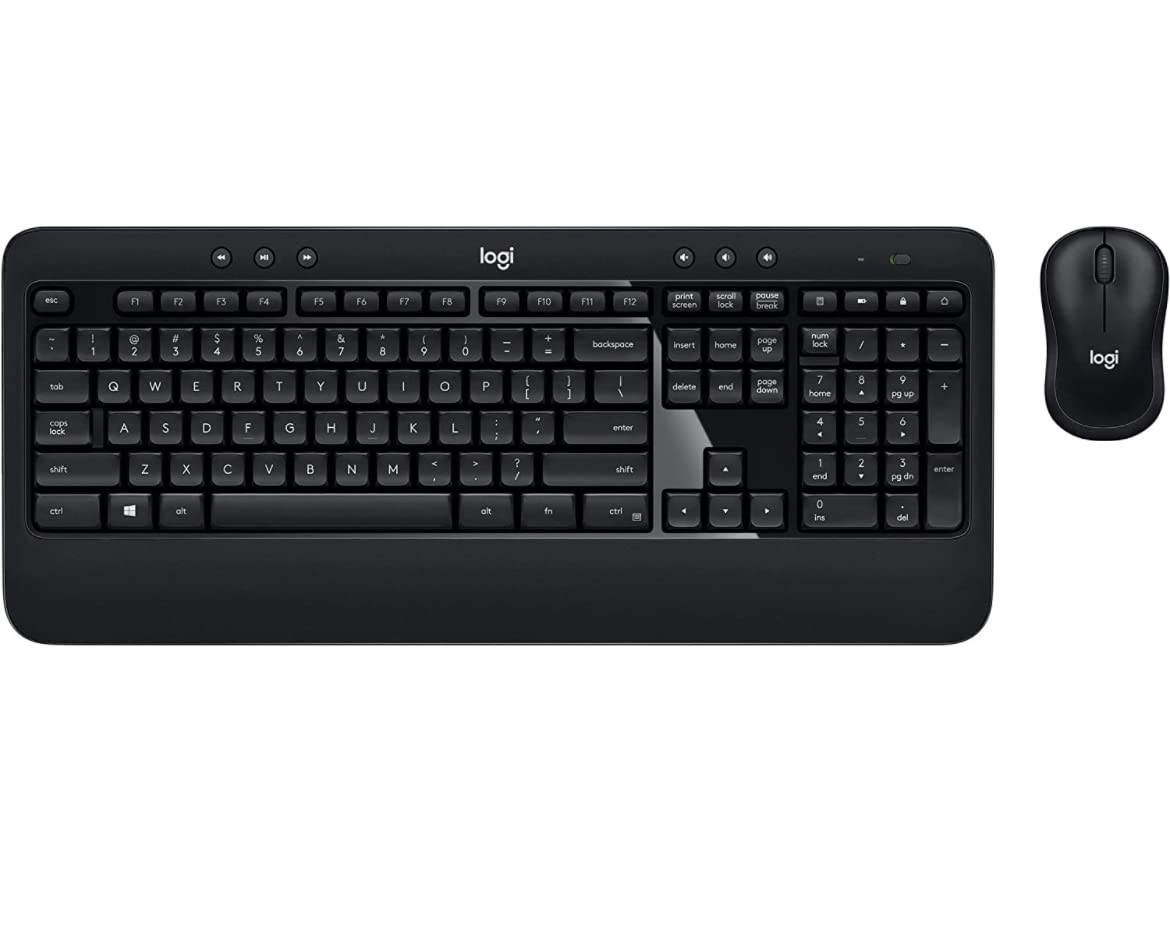 Logitech Advanced Combo Wireless Keyboard and Mouse
