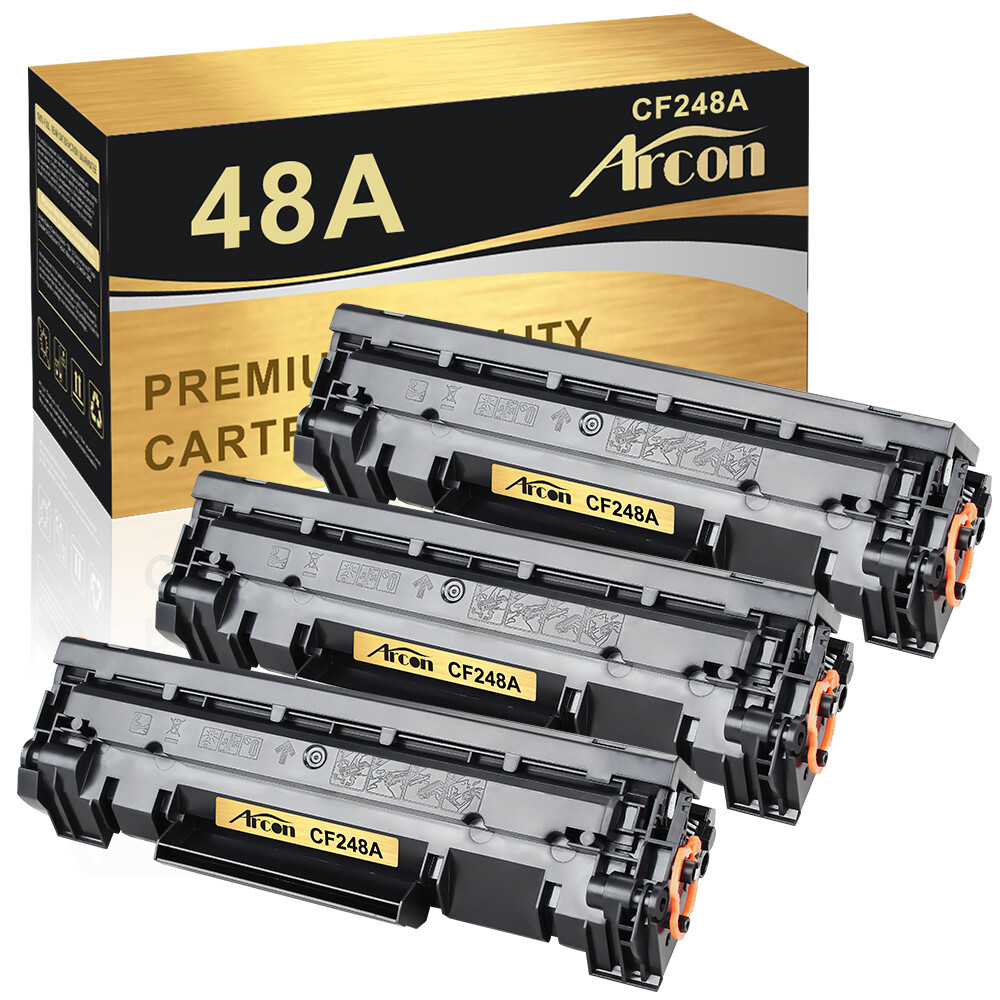 3PK CF248A 48A Toner Cartridge Combo For HP LaserJet Pro MFP M28a M28w M16a M16w