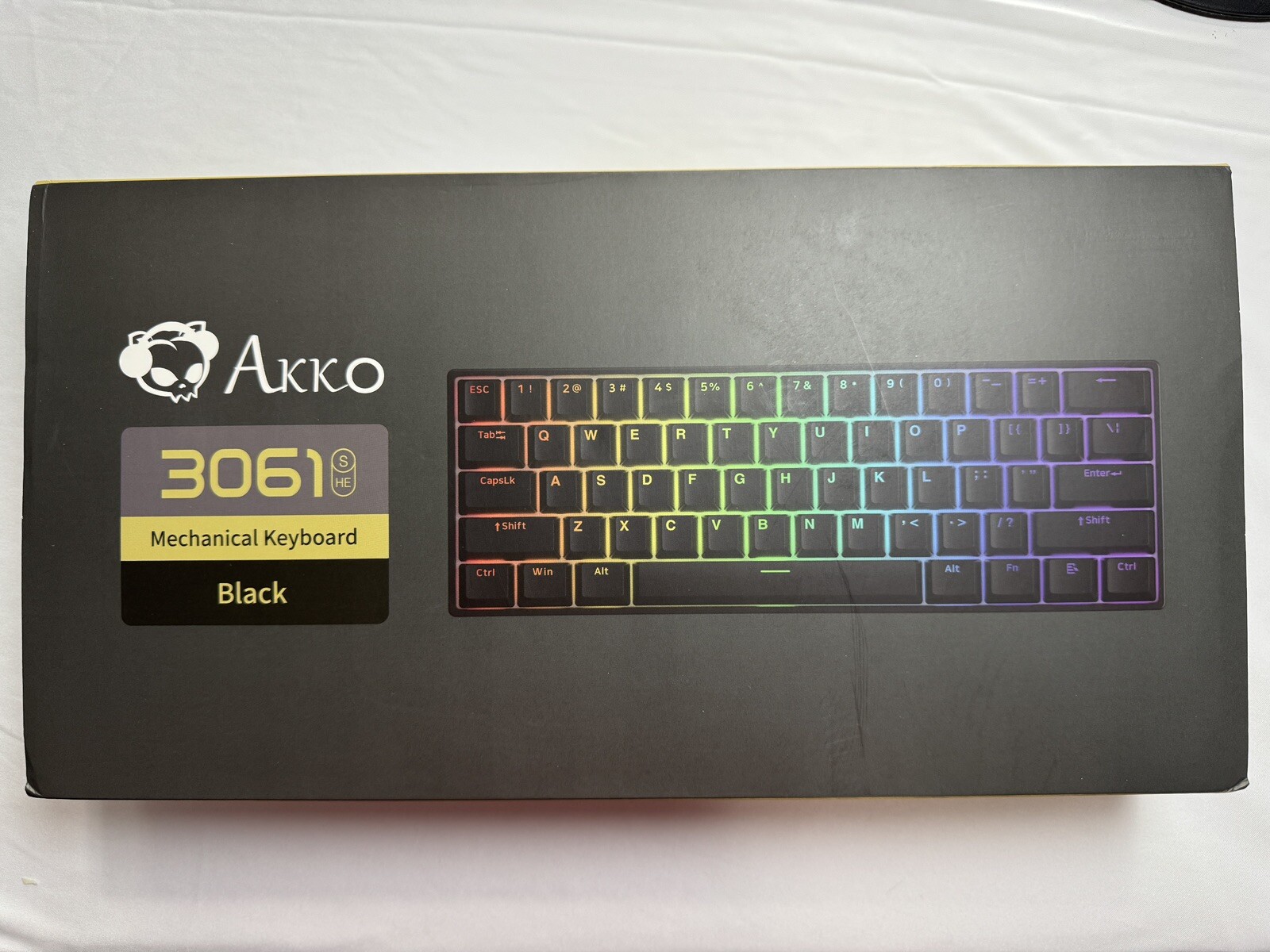Akko Rapid Trigger Mechanical Keyboard 3061S HE 60% Kailh Sakura Pink switches