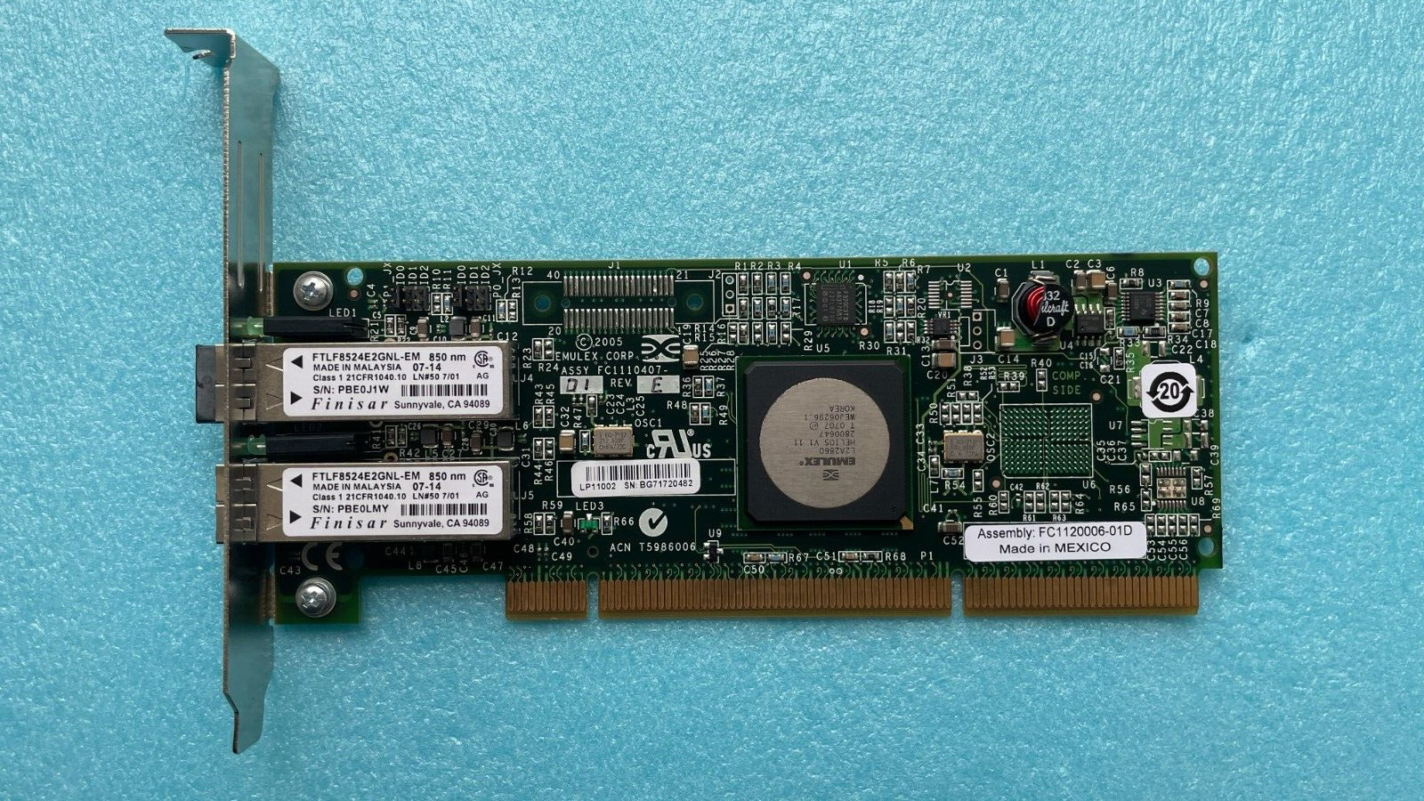 IBM 5759 IBM DUAL PORT 4GBPS PCI-X FIBRE - 10N8620