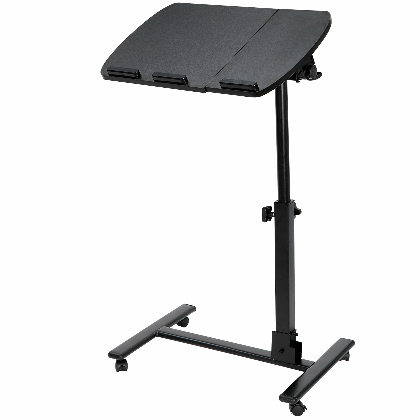Rolling Laptop Desk Over Angle Height Adjustable Sofa Bed Notebook Table Stand