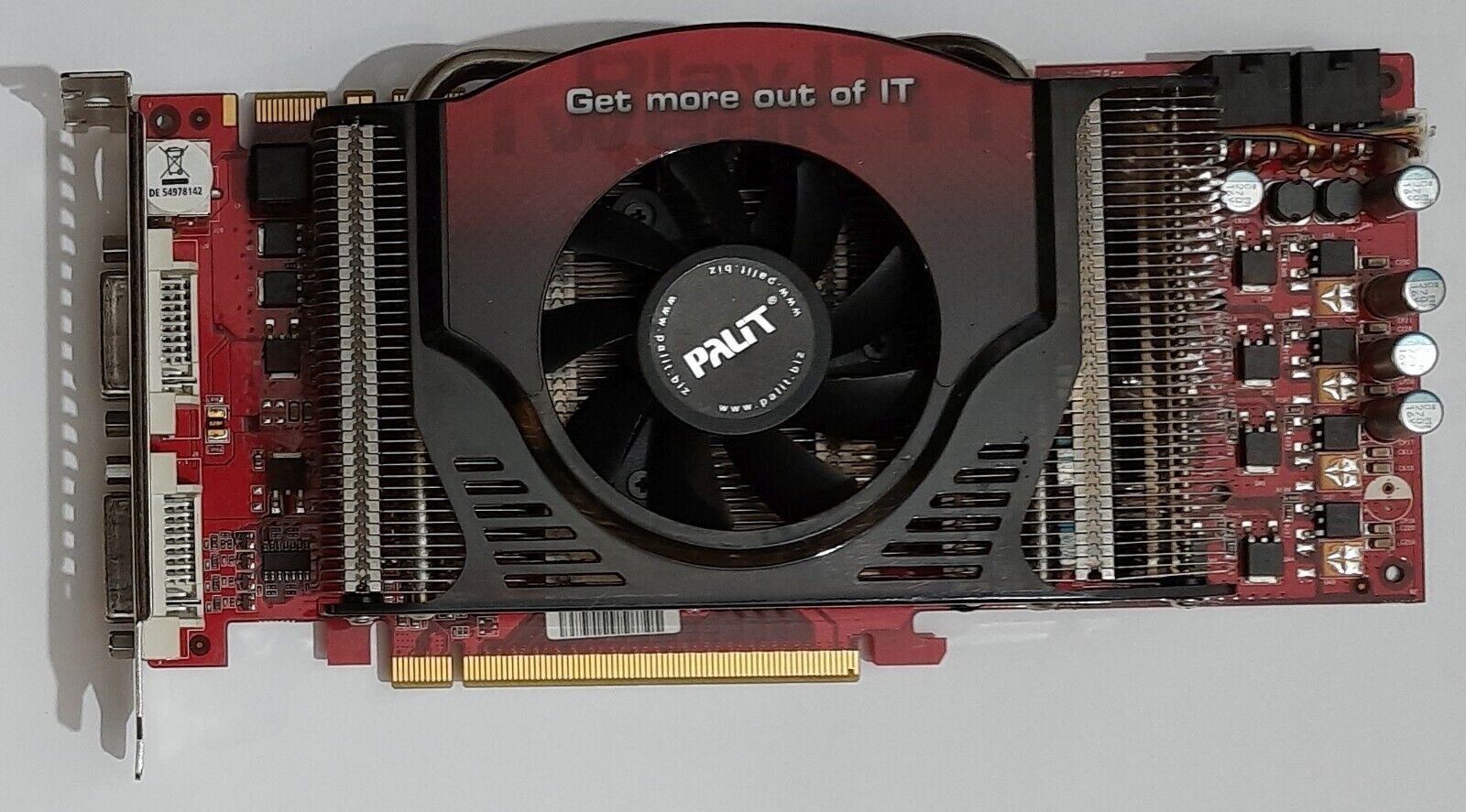 Palit NVIDIA GeForce 9800 GTX+ PCIe Graphics Card (GeForce 9800GTX, Retro, 512MB)