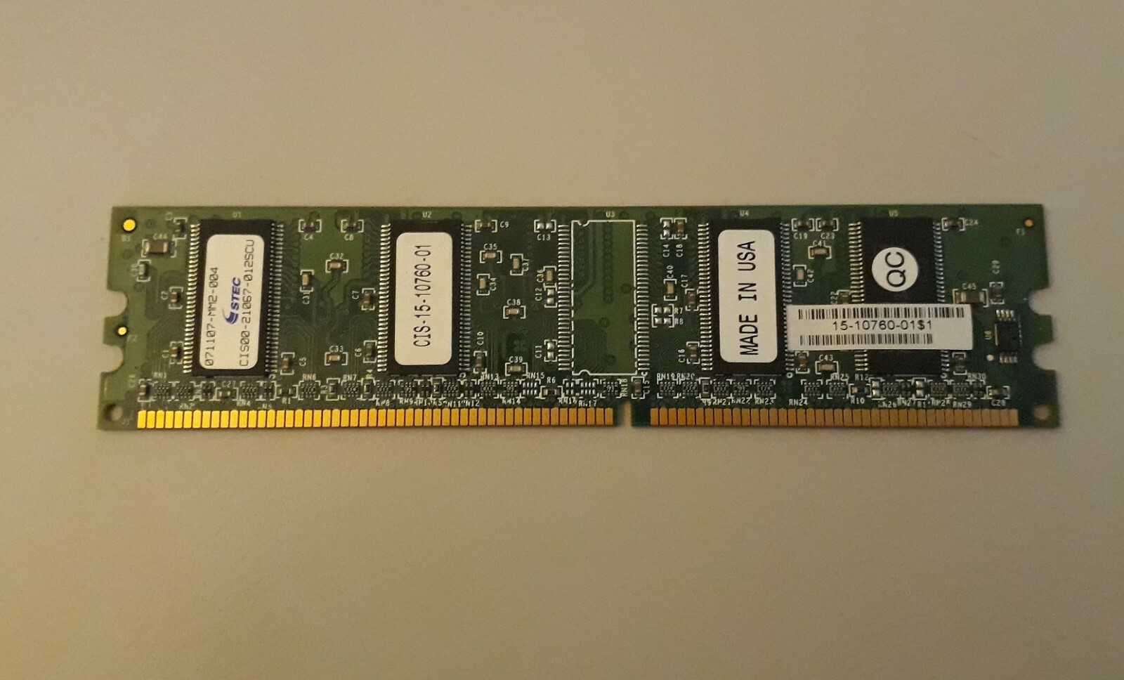 CISCO ORIGINAL 256MB MEMORY for ASA5505 CIS 15-10760-01$1 071107-MM2-004