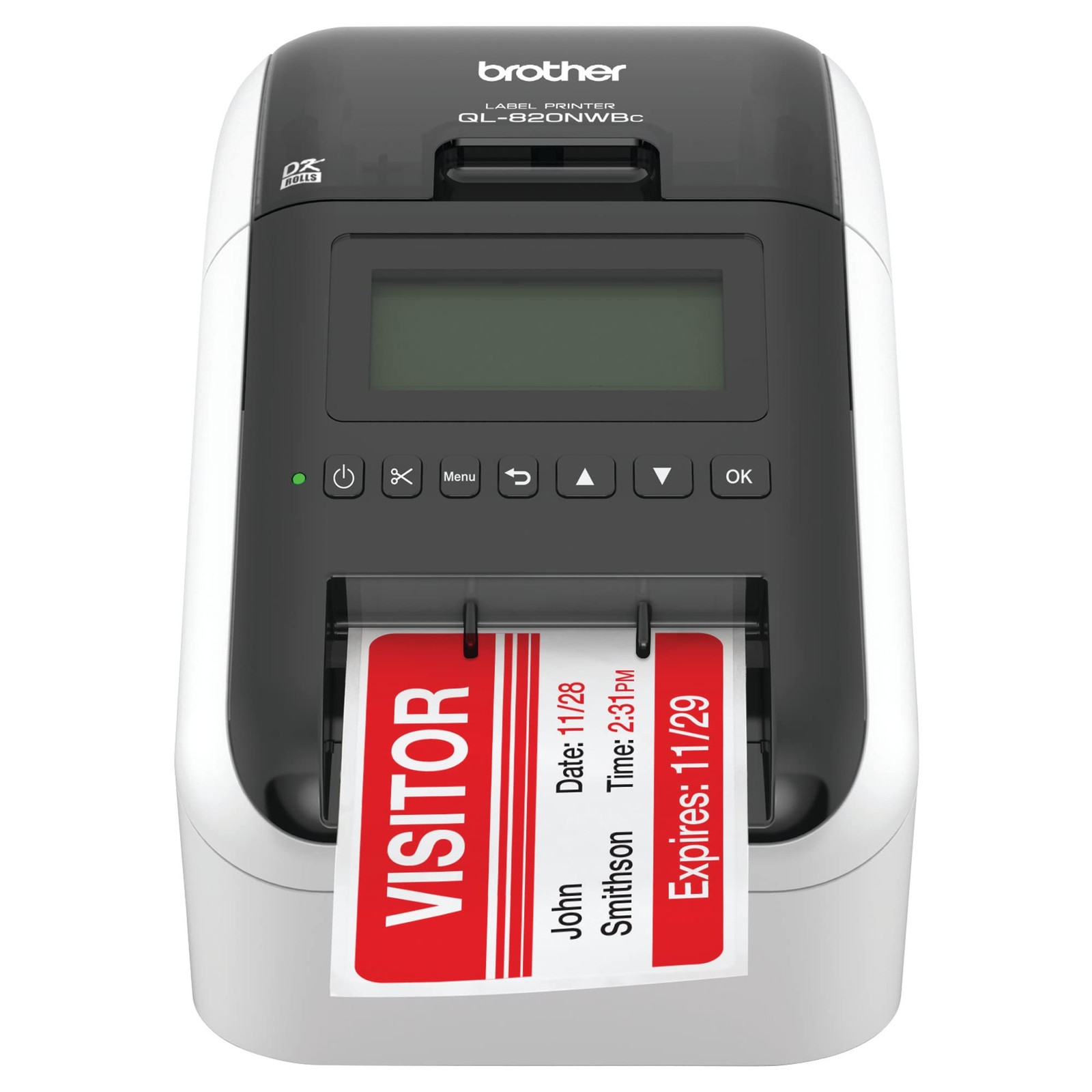 Brother QL-820NWBC Ultra Flexible Label Printer with Multiple Connectivity - New