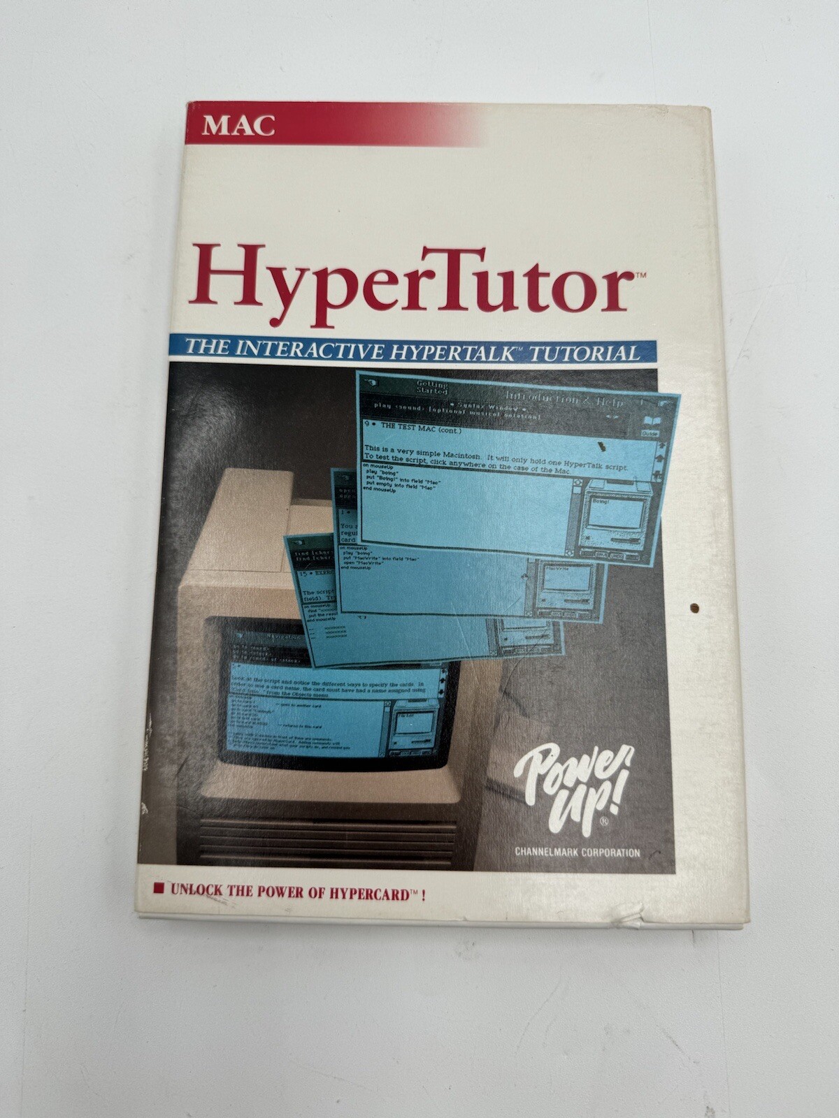 Vintage HyperTutor Interactive HyperTalk Tutorial For The Macintosh 1988
