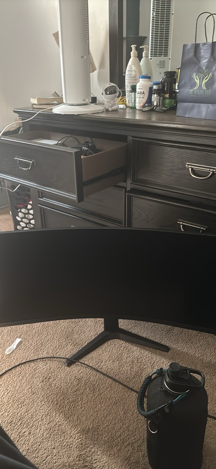 KOORUI 34 inch Ultrawide Curved WQHD 3440×1440 Gaming Monitor, 165Hz