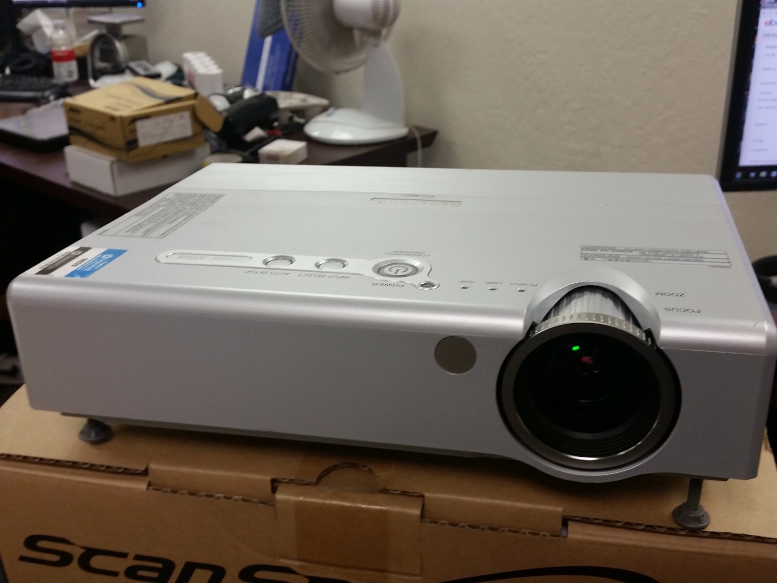 Panasonic PT-LB60U - Portable XGA LCD Projector with Speaker 3200 Lumens