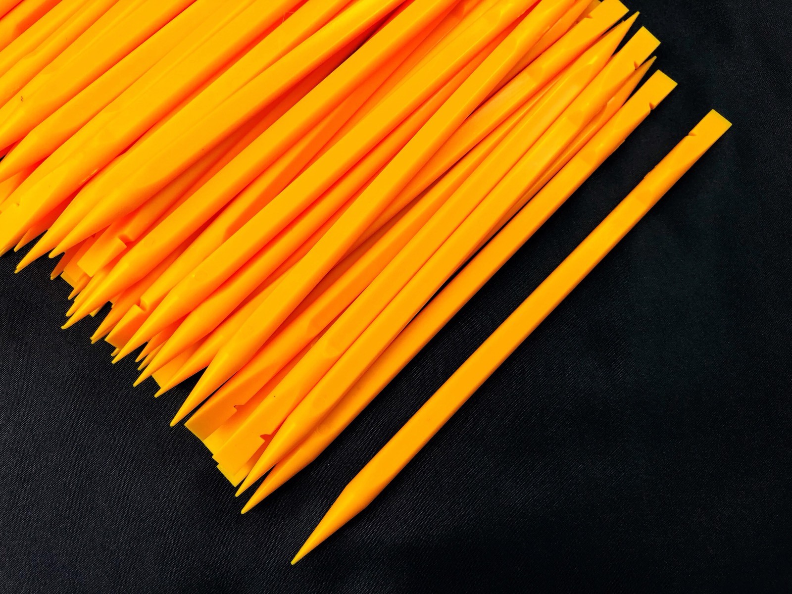10X Nylon Plastic Spudger Sticks Open Pry Repair Tool iPhone iPad Laptop Yellow