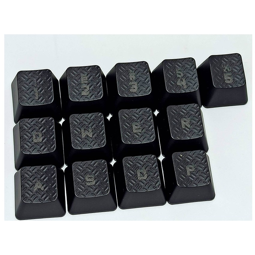 13pcs For Logitech G413 G910 G810 G310 G613 K840 Keyboard Keycap 12345QWERASDF