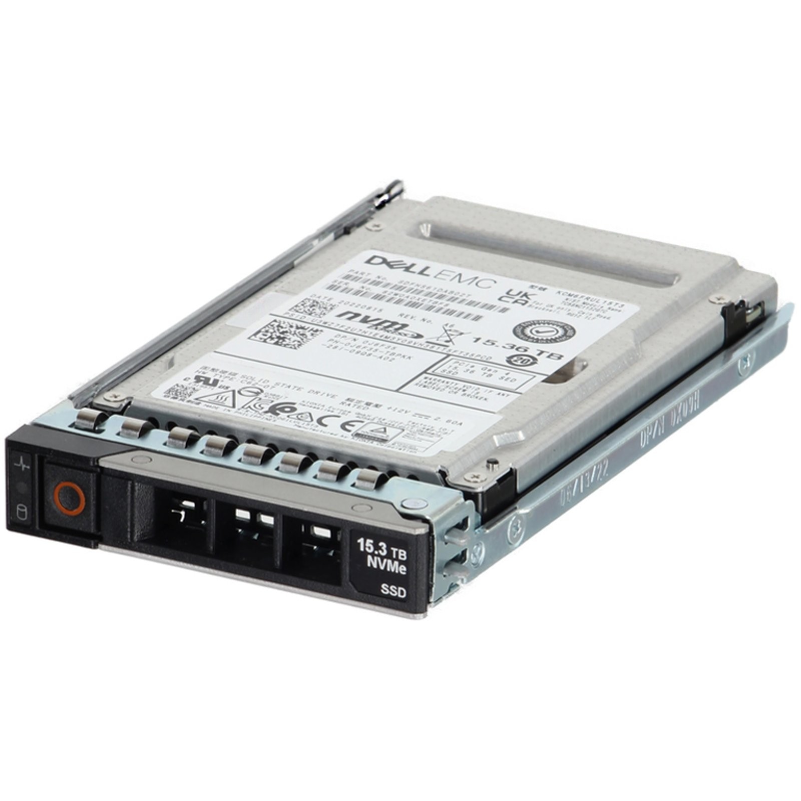 J6F35-CP1 Dell 15.36TB Enterprise NVMe Gen4 RI SED FIPS TLC 2.5 SSD CM6-R CPO