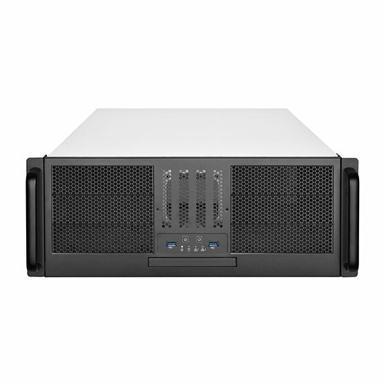 SilverStone Technology RM41-506 4U Rackmount Server Case with 5.25" 6-Bay 