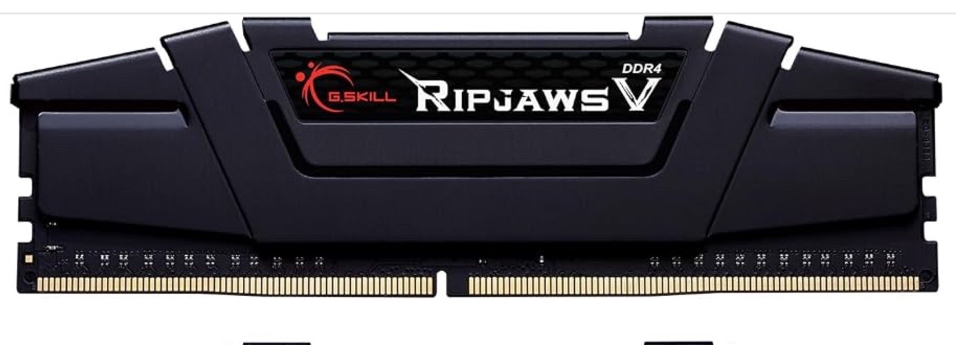 G.SKILL Ripjaws V 32GB DDR4-3600 CL18 F4-3600C18D-64GVK SINGLE RAM Stick 32gx1