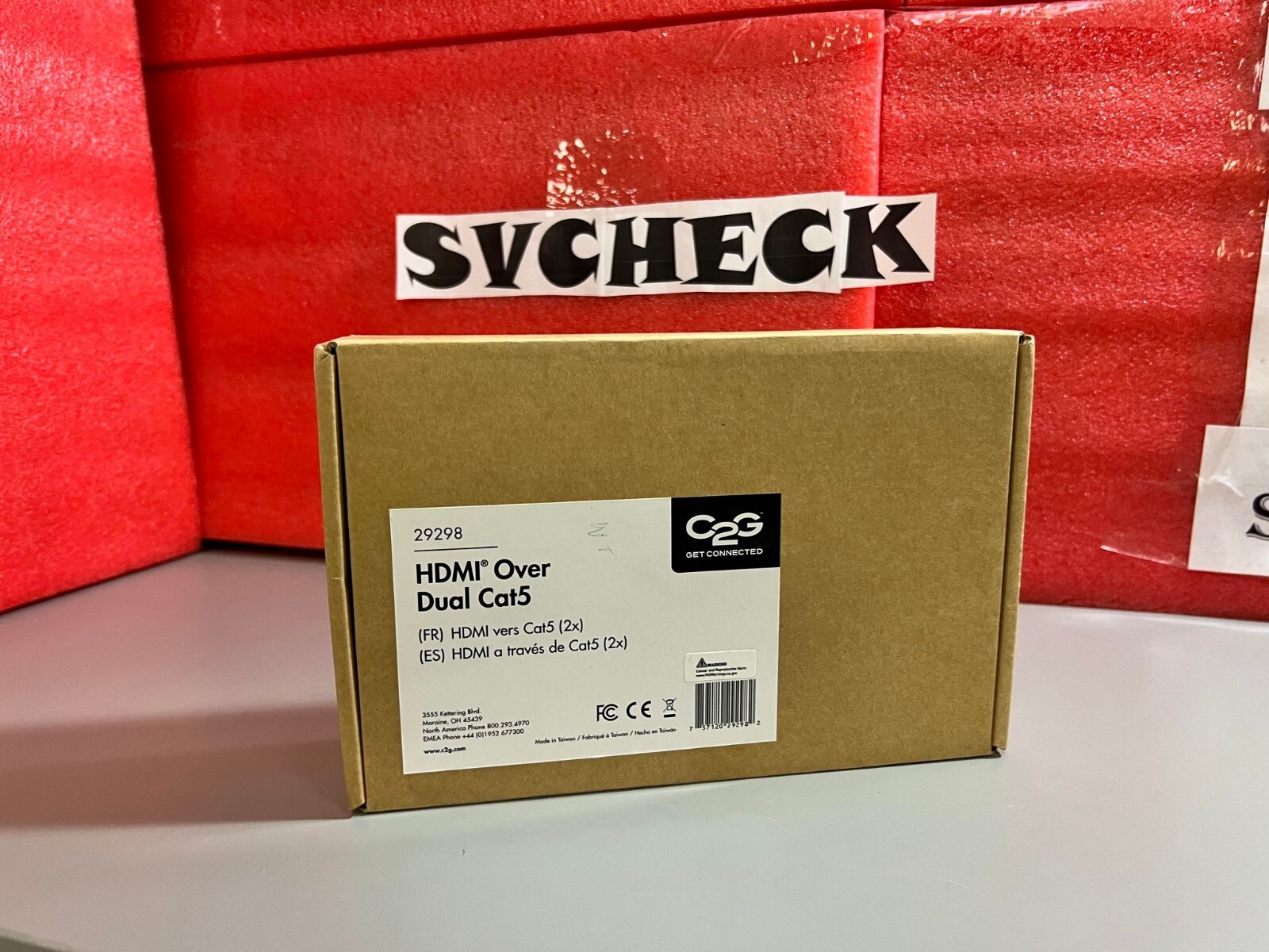 C2G HDMI Over Dual Cat5 29298