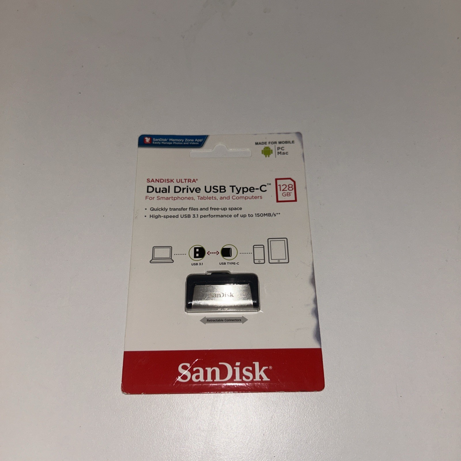 SanDisk Ultra Dual Drive USB Type-C 128GB 