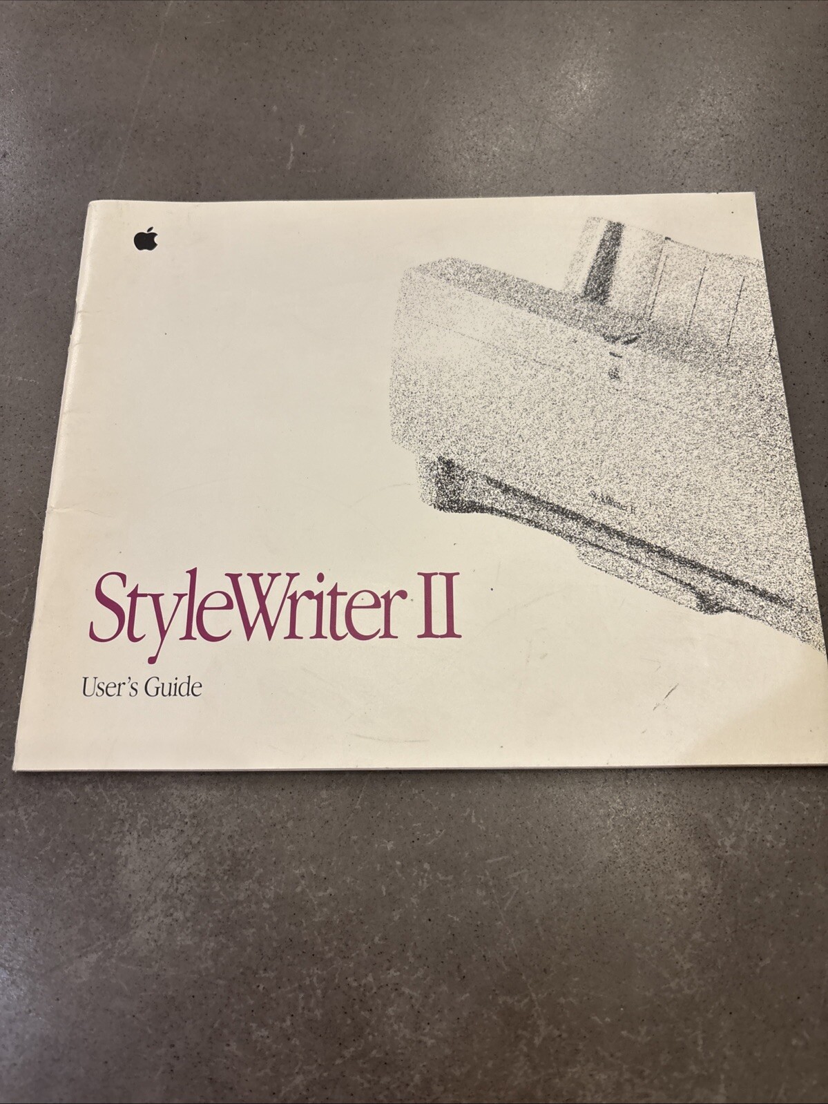 Apple StyleWriter II User’s Guide - 030-2637-B - 39 Pages - New
