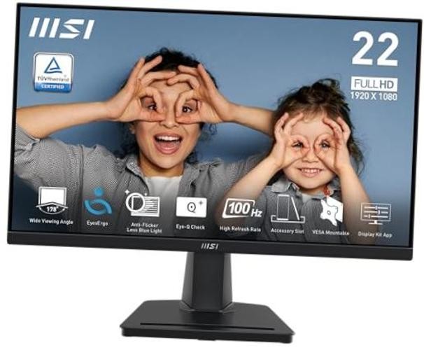 22-inch, 1920 x 1080 (FHD) Computer Monitor, 100Hz, Adaptive-Synch, PRO MP225V