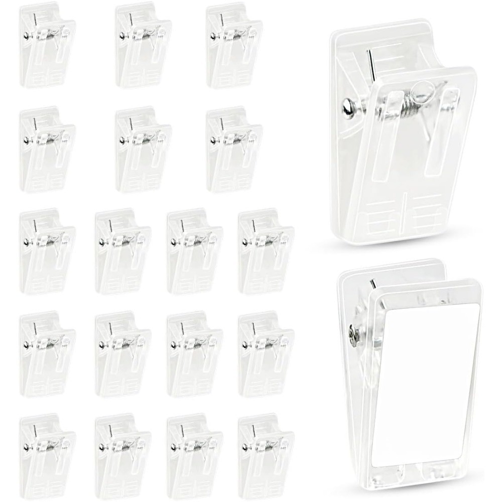 20 Pieces Self Adhesive Clips for Photo Sticky Clips for Wall Tapestry Wall