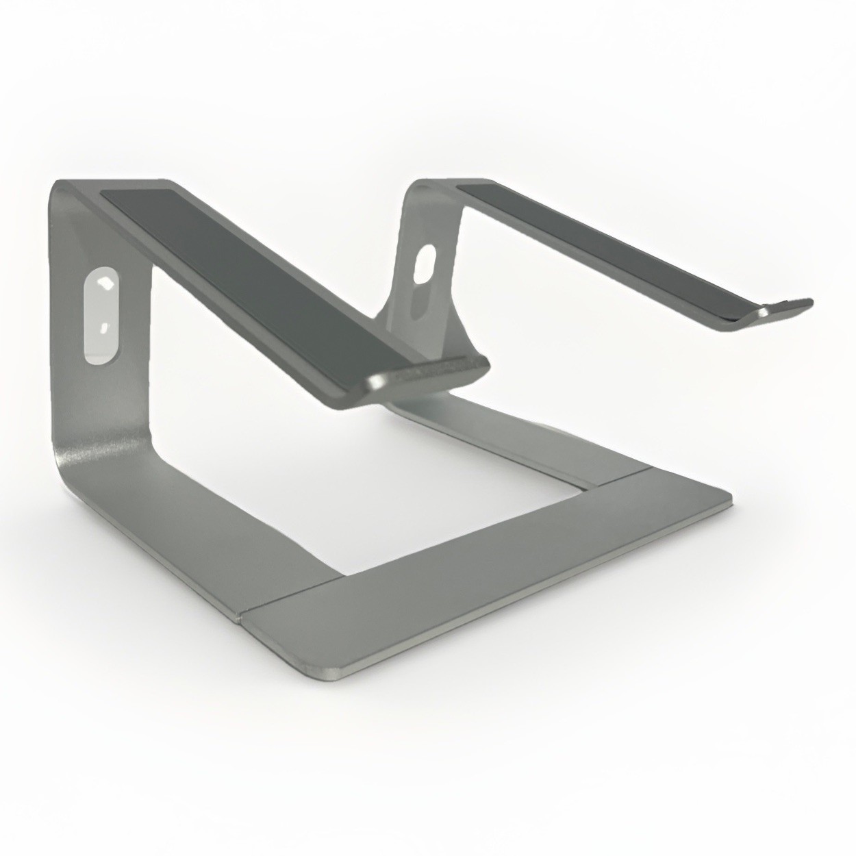 Soundance Laptop Stand Aluminum Computer Riser Ergonomic Laptop Silver NIB
