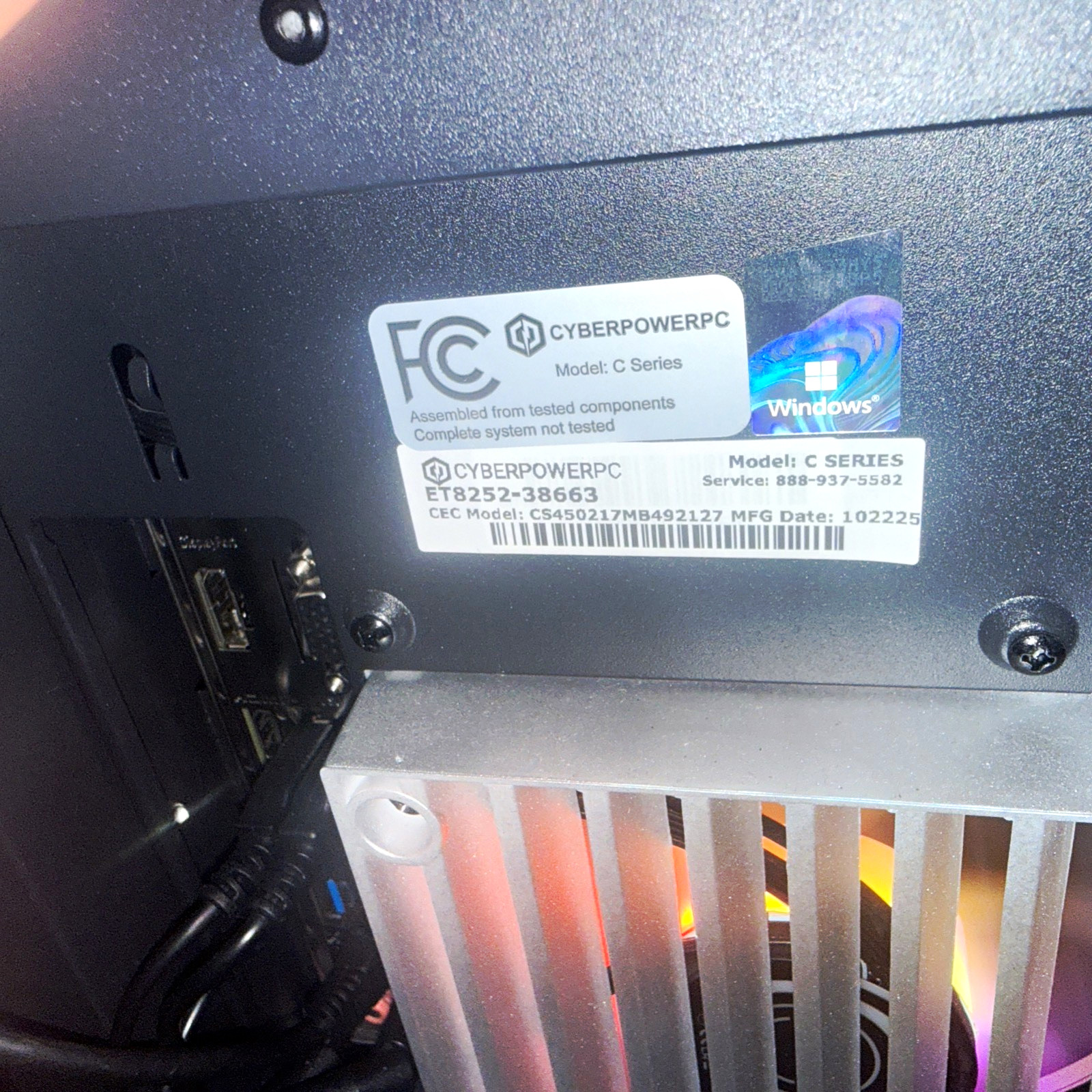 CyberPowerPC - Gaming Desktop - AMD Ryzen 5 5500 2022 - AMD Radeon RX 6500 XT 4G