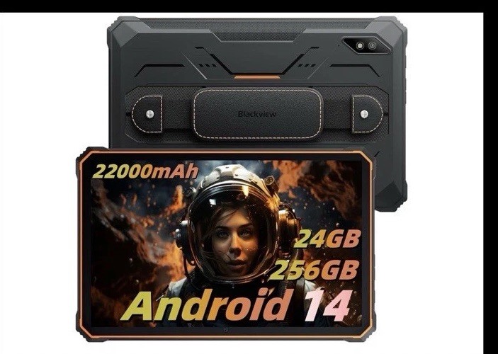 Blackview Active 8 Pro Rugged Tablet 10.36” 8GB RAM 256GB 22000mAh Android