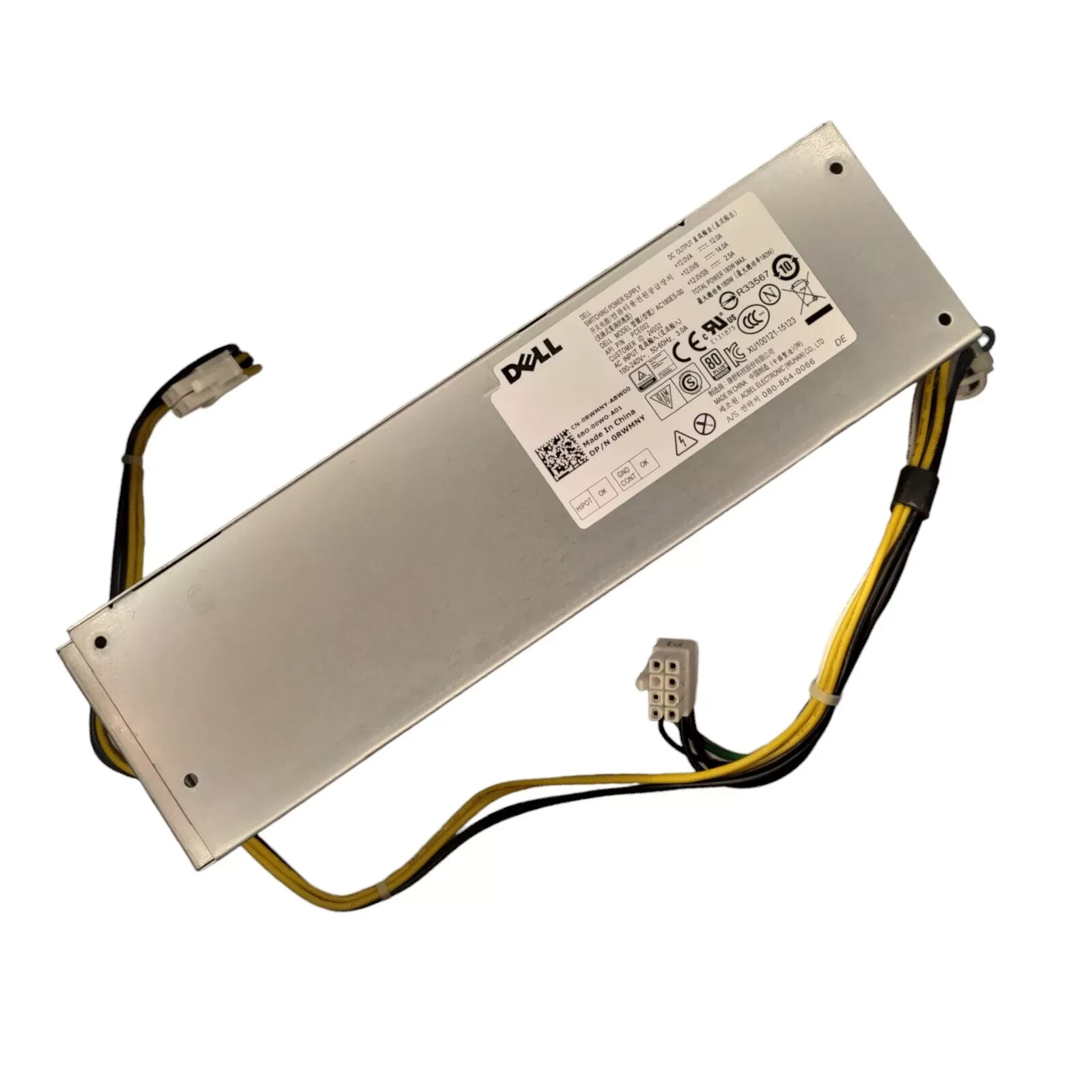 Dell Optiplex 3040 5040 7040 SFF 180W Power Supply L180ES-00 5XV5K PS-3181-1DB