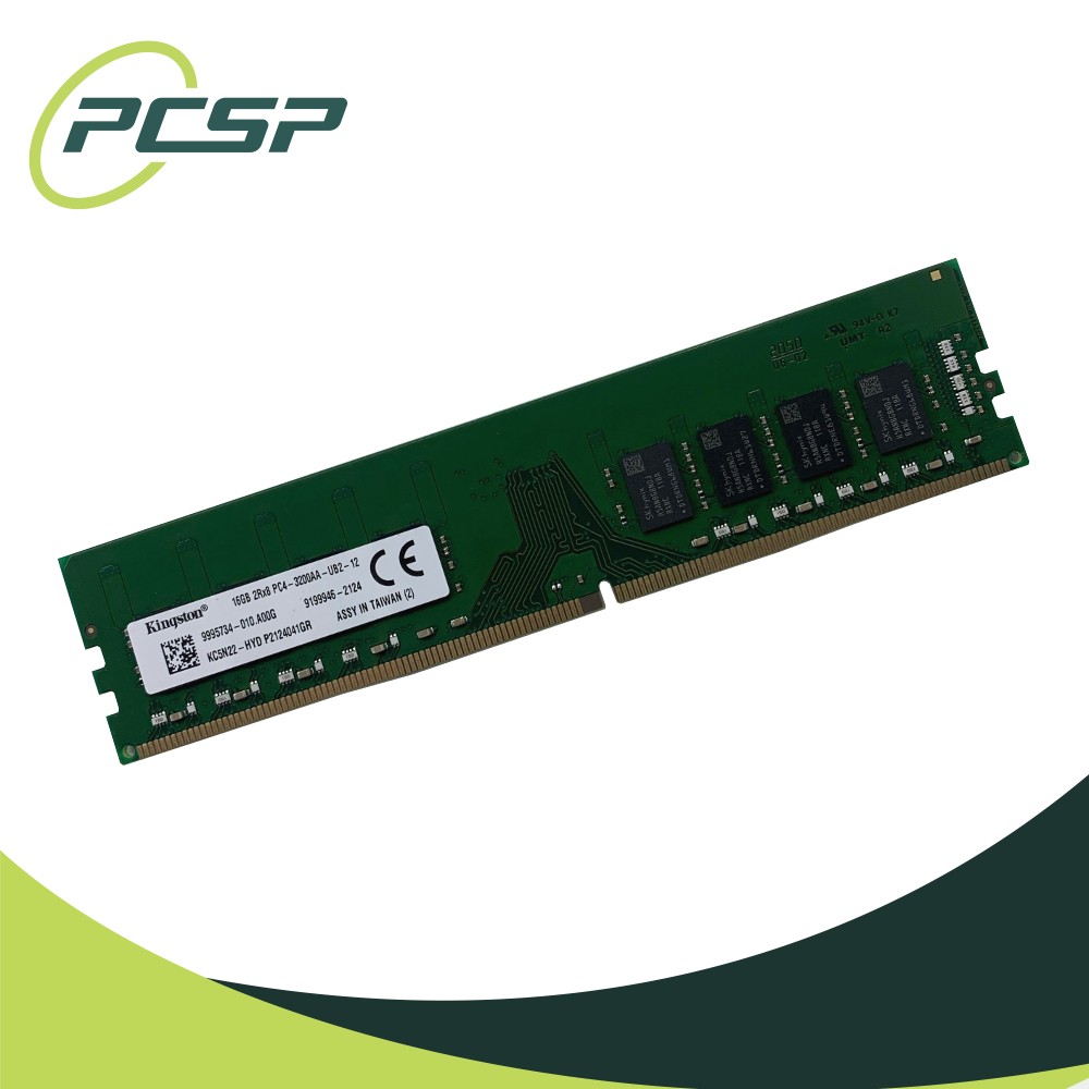 Kingston 16GB PC4-3200AA-U 2Rx8 DDR4 UDIMM Unbuffered Desktop Memory KC5N22-HYD