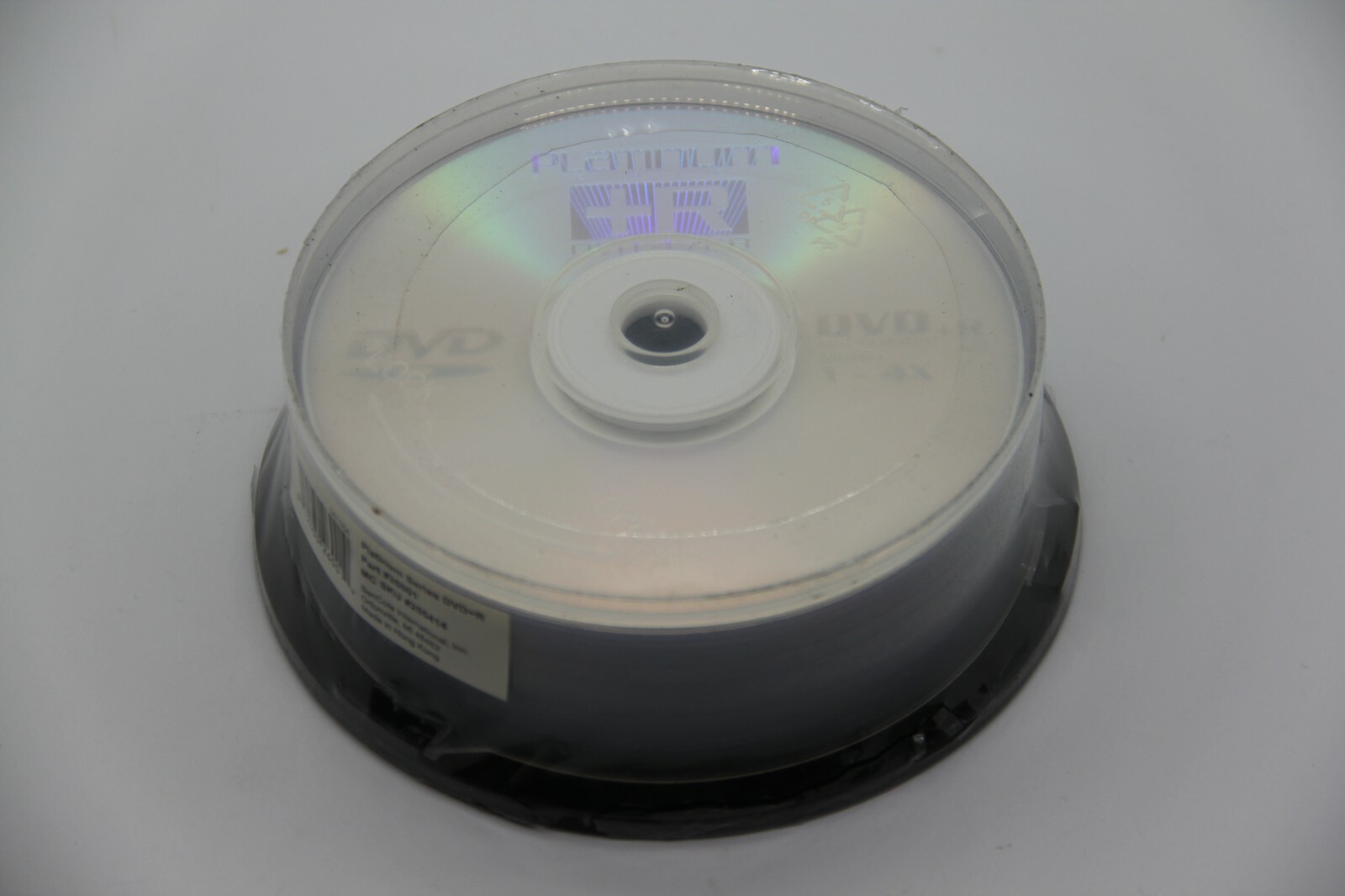 Platinum Series DVD+R (New, 25-Pack, Part #26001, SKU #255414, 4.7 GB, 4X)
