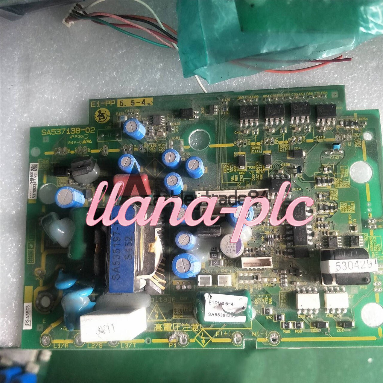 Used 1PCS Fuji Inverter drive board SA537138-02 E1-PP 5.5-4