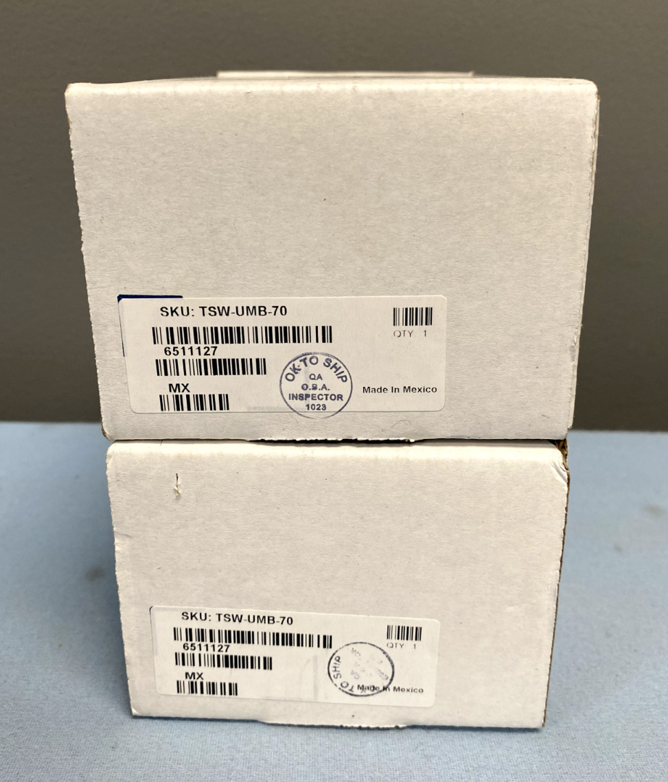 Crestron TSW-UMB-70 Lot of 2 Universal Mounting Bracket 6511127 NEW Sealed Box