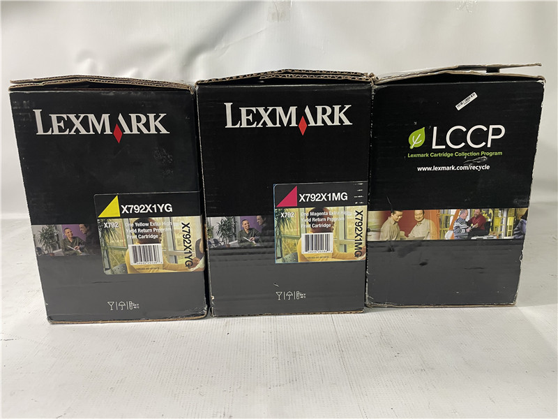 Lexmark X792 Extra High Yield Toner Set CMYK 20000 Page Genuine OEM New