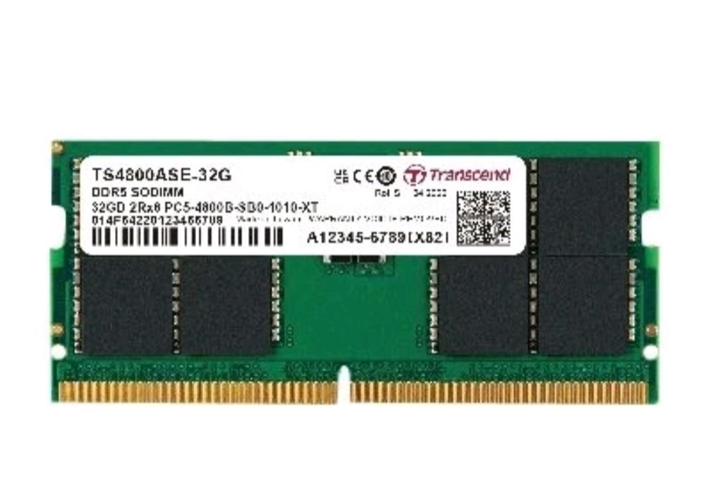 Transcend JetRAM DDR5 module 32 GB SO-DIMM 262-pin 4800 MHz / JM4800ASE-32G