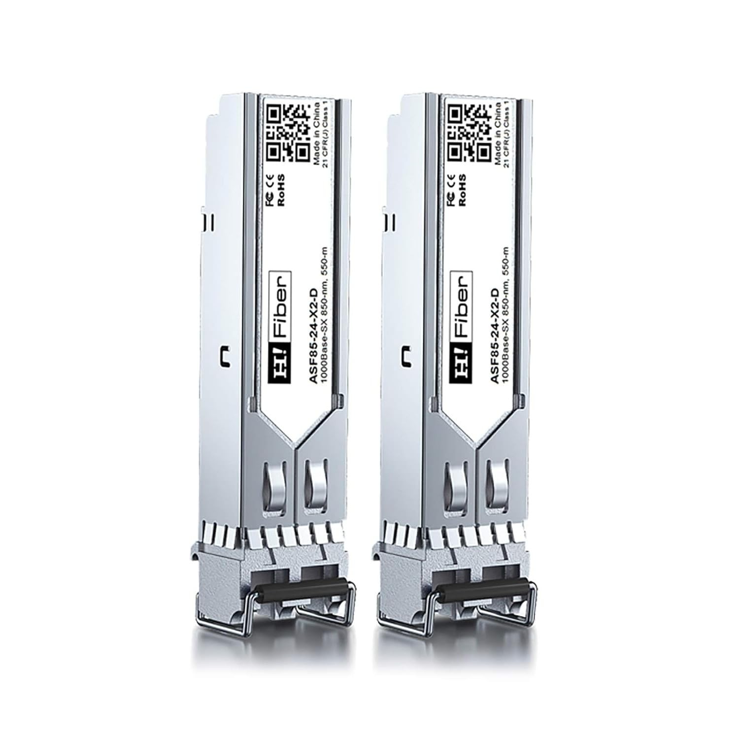HFiber 1.25G Multimode SFP LC Module, 1000Base-SX SFP Transceiver, MMF 850nm...