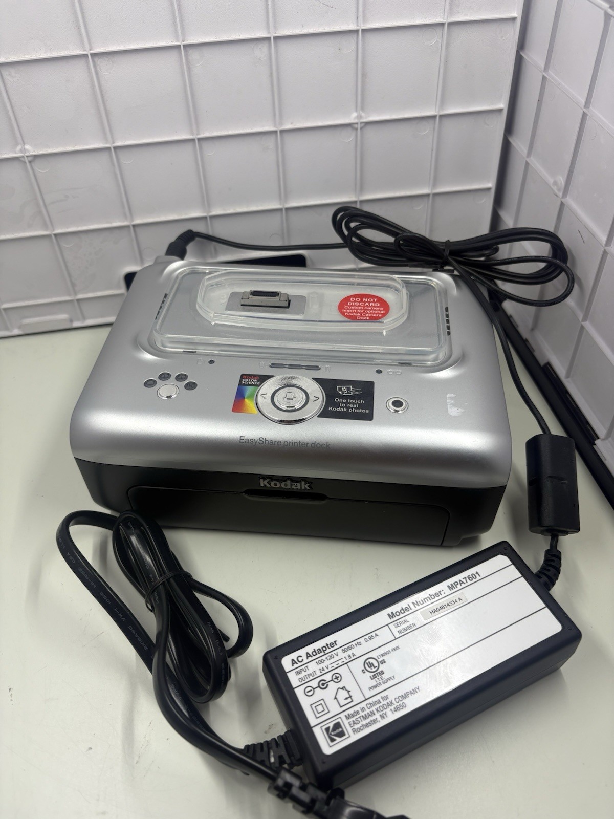 Kodak Easy Share Printer Dock Plus Model # KCNDV50212973