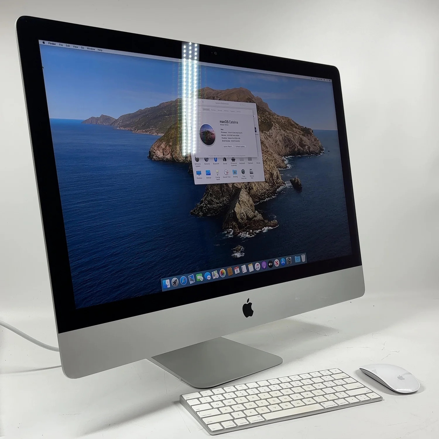 2020 Apple iMac 27" i5 3.0GHz 8GB RAM 1TB HDD Silver