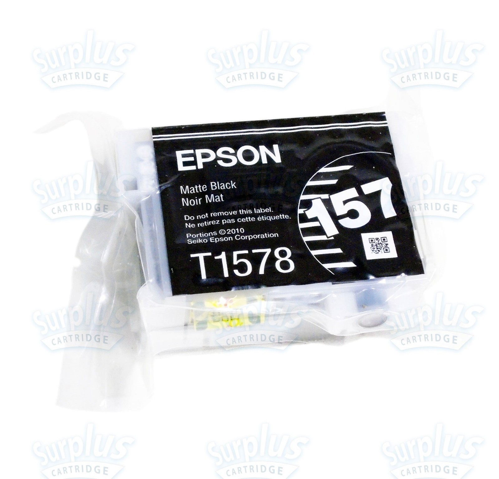 Genuine Epson 157 Matte Black Ultrachrome K3 Ink T157 T1578 Stylus Photo R3000
