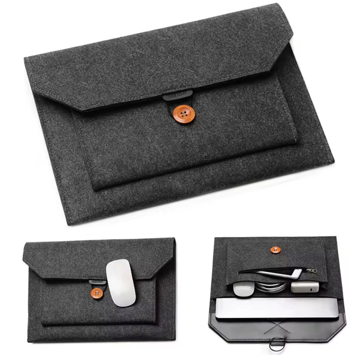 11.6/13/14/15"Laptop Sleeve Felt Ultralight Notebook Tablet Pad Case