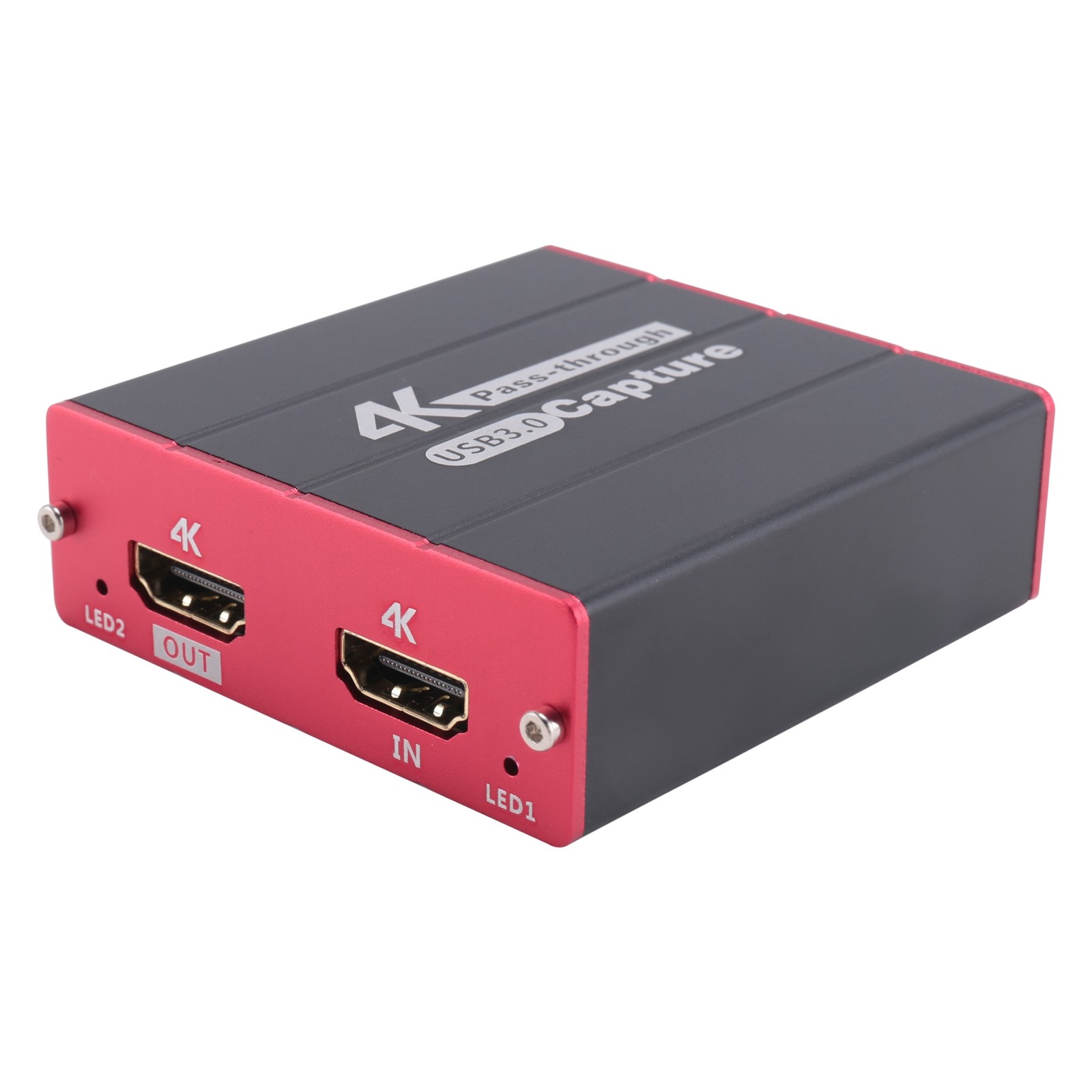 USB3.0 4K Video Recording Card, 1080P 60FPS Game Recording Device Cam L5637