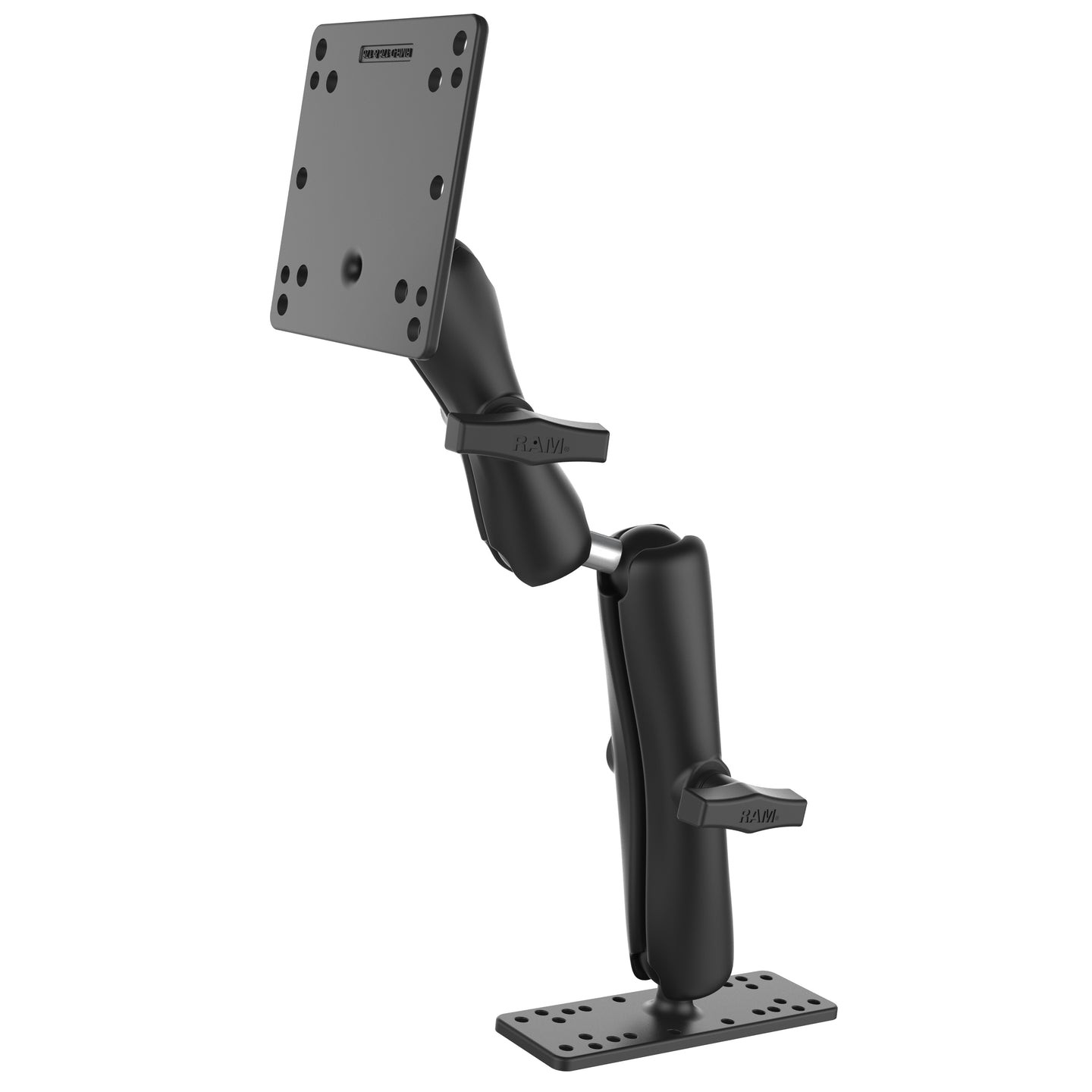 RAM-101U-SA1  RAM Dual Double Ball Mount with 100x100mm VES...