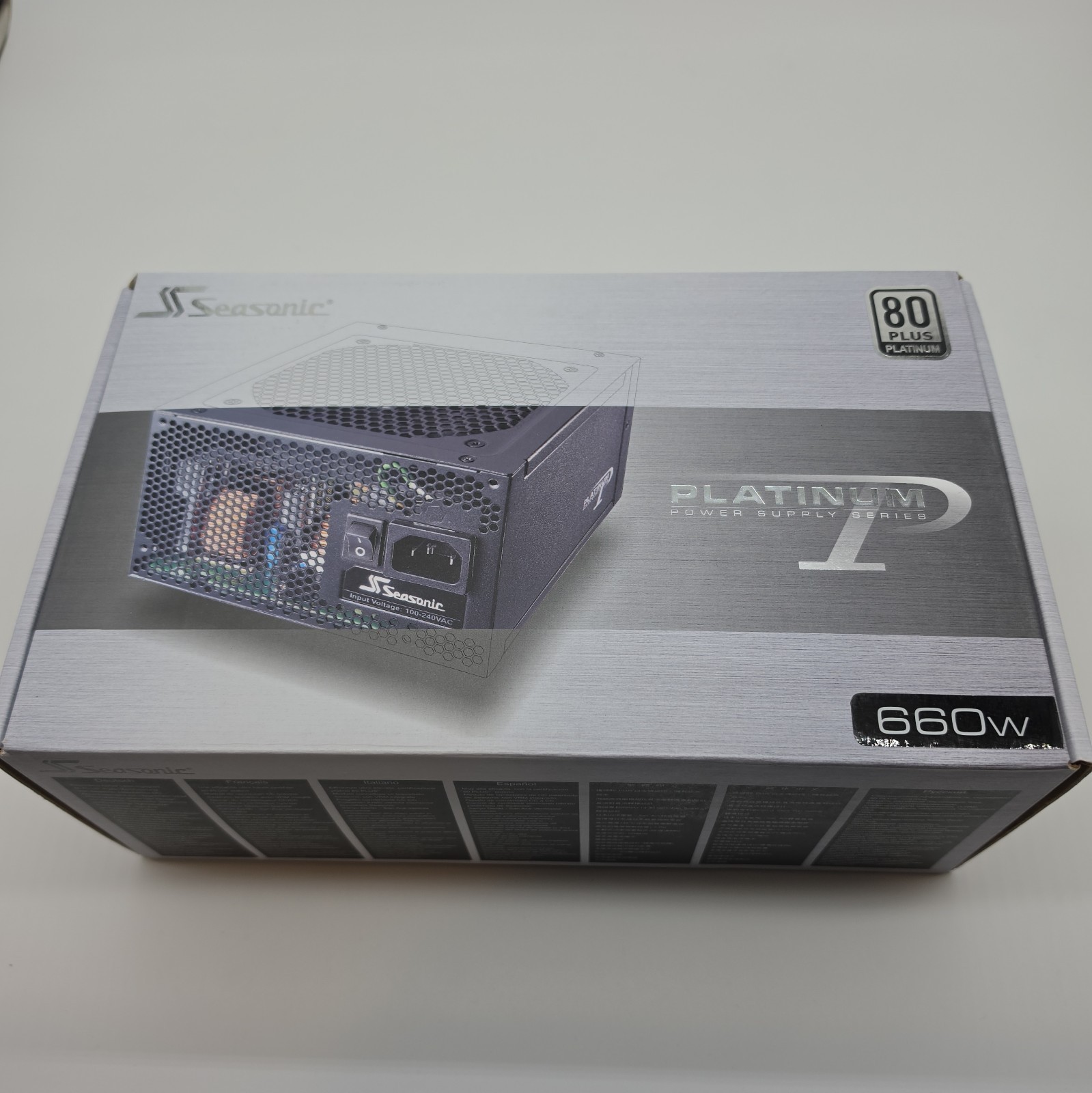 Seasonic 660w Platinum 80 Plus