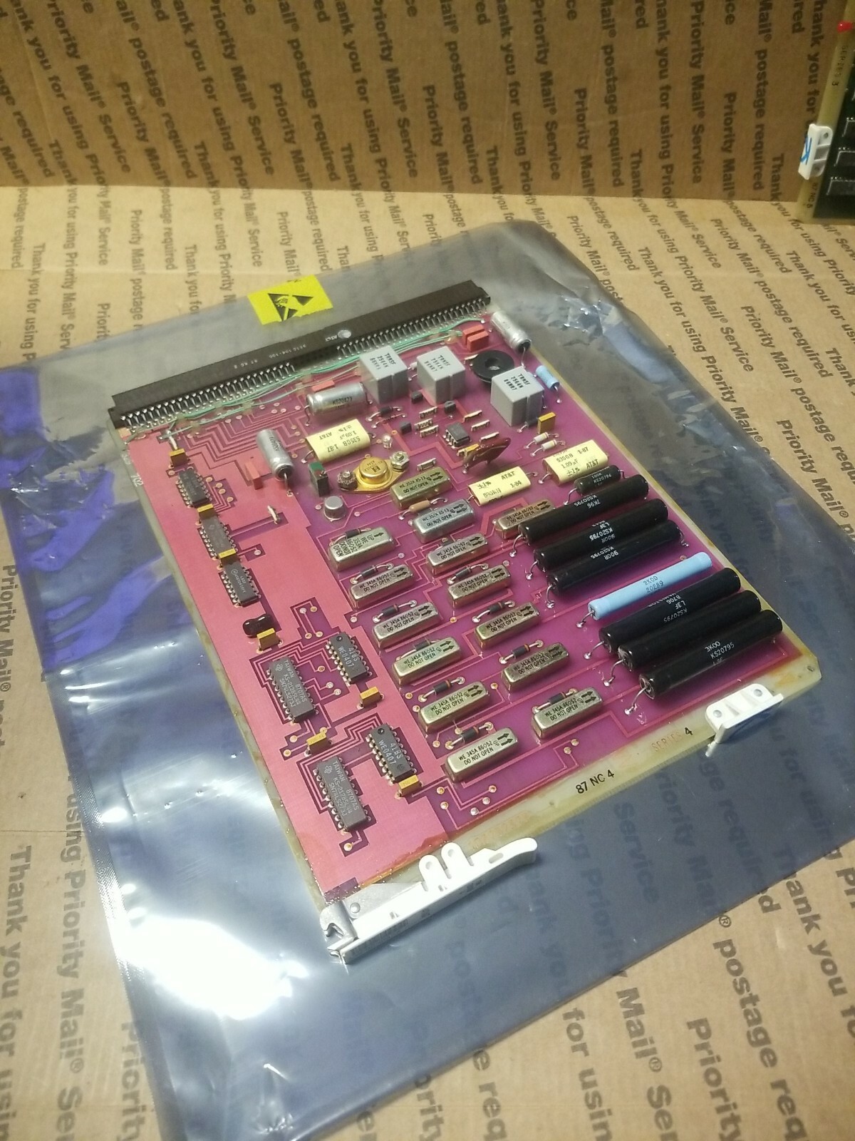Vintage AT&T Circuit Board Card Module 1980'S LOOK NICE  RARE SM