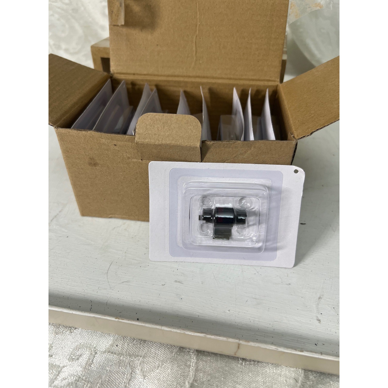 10 Pack N5 INR IR40T B/R Replacement Ink Rollers Black and Red SKU 1011235908
