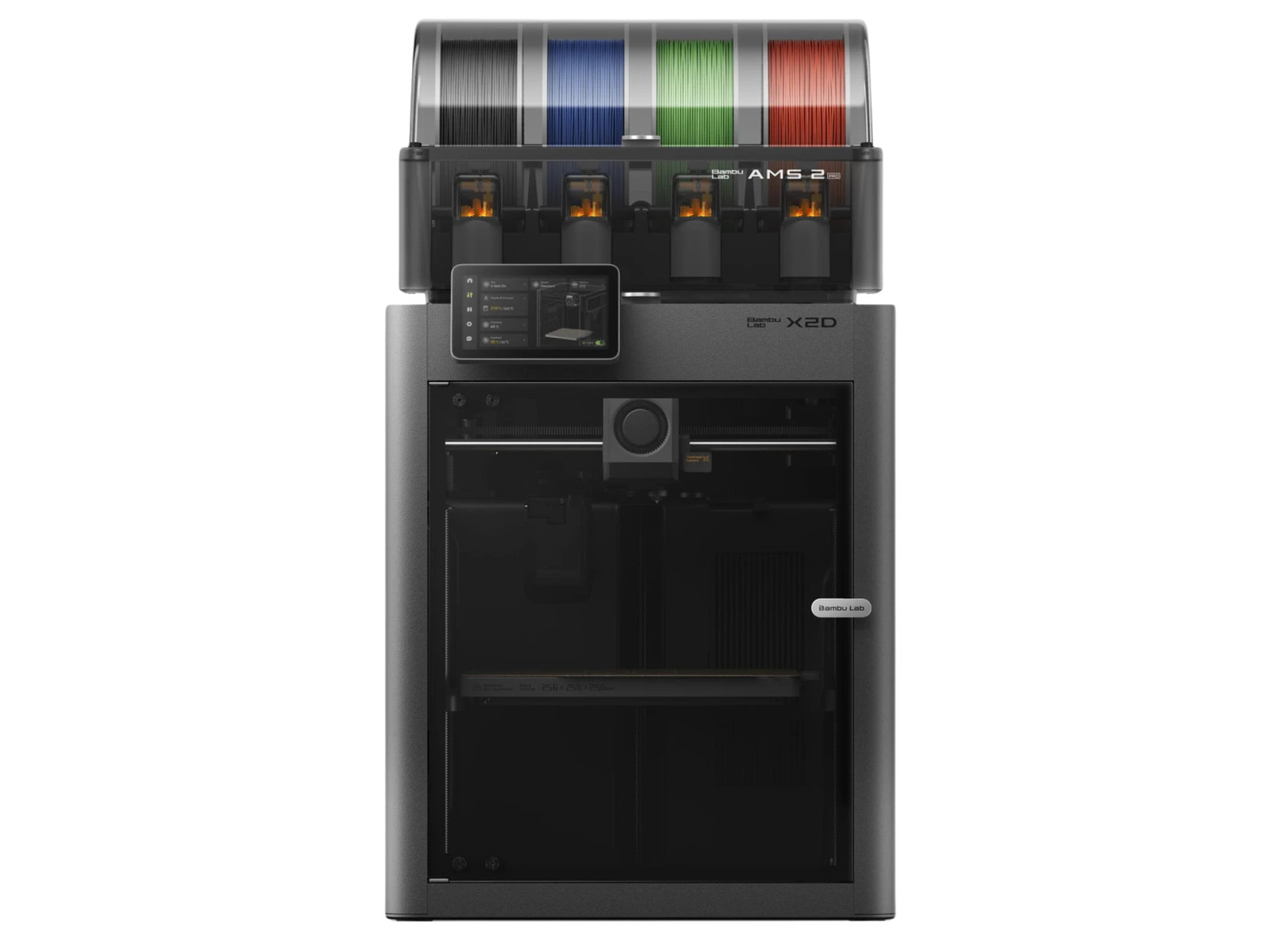 Bambu Lab - X2D AMS Combo 3D Printer - Gray