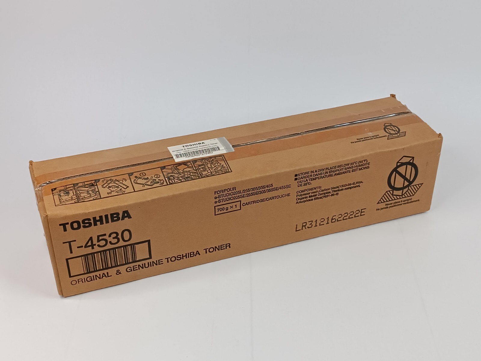 Toshiba T-4530 Laser Toner Cartridge - Black