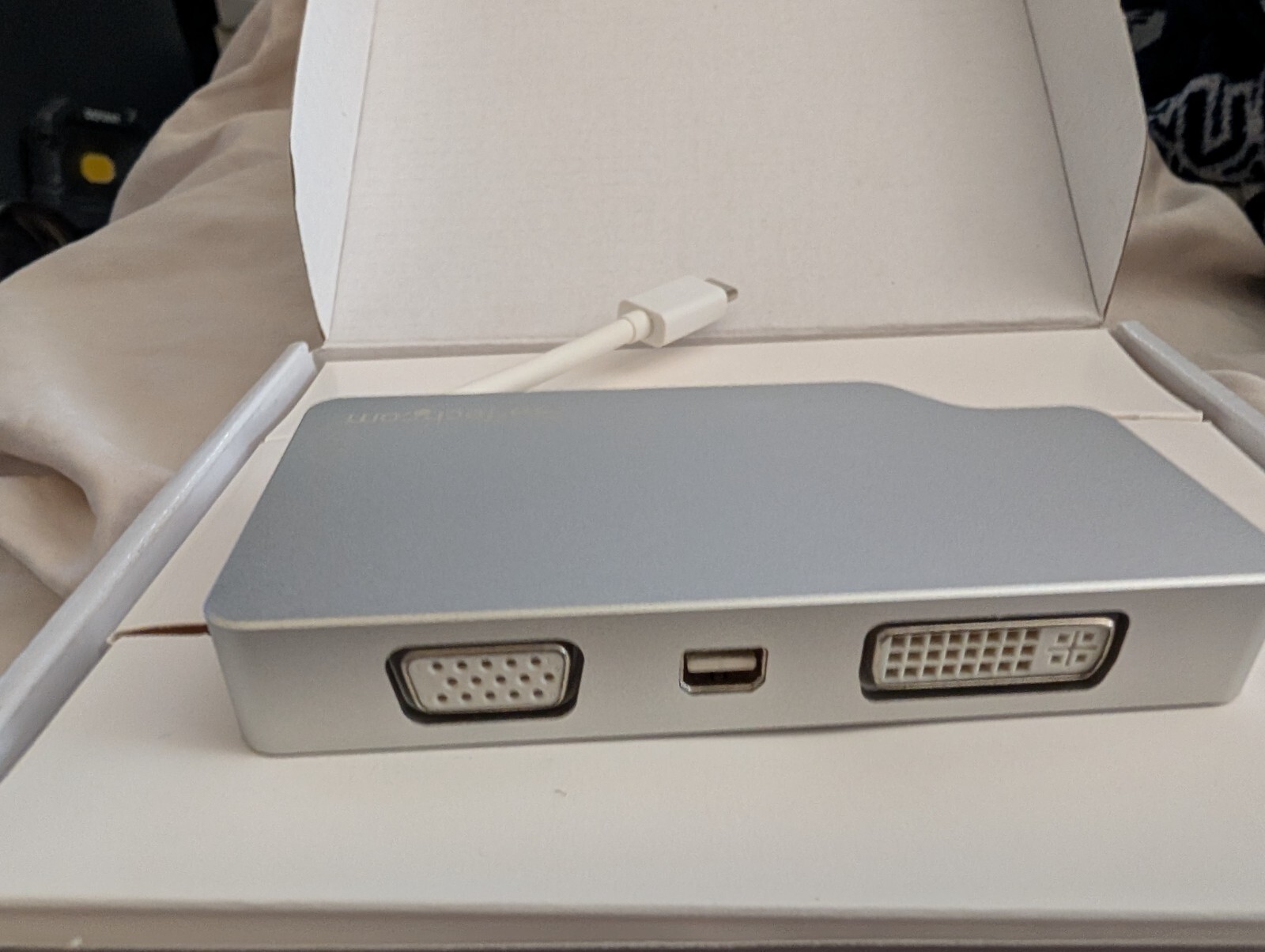 Startech.com Aluminum Travel A/v Adapter: 4-in-1 Usb-c To Vga, Dvi, Hdmi Or Mini
