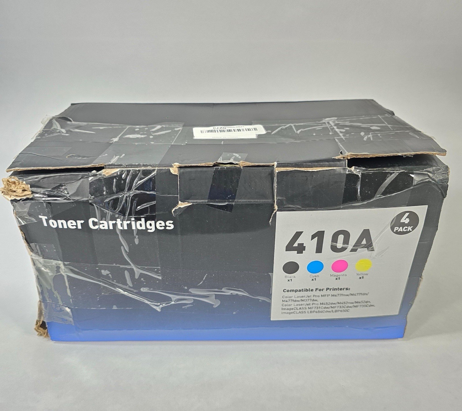Compatible HP 410A Toner Cartridges 2-Pack Black & Magenta CF410A CF413A