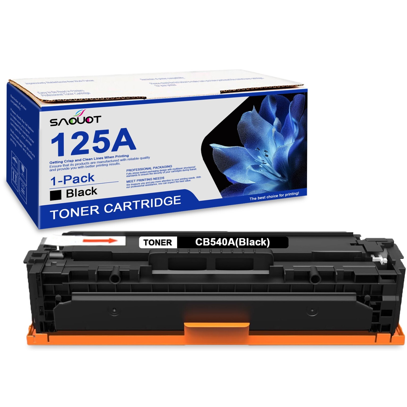 125A Toner Cartridges Replacement for HP Color CP1215 CM1312nfi CM1312 MFP